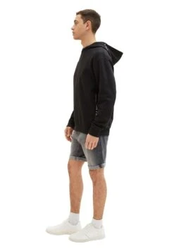 Tom Tailor JoshShorts Di JeansUsed Mid Stone Grey Denim Uomo Jeans TO222F0FT-C11 -Tom Tailor d189beaaecd74516acc23c418f58e168