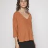 TOM TAILOR Denim Loose V NeckMaglioneRusty Amber Donna Maglieria TO721I0JC-O11