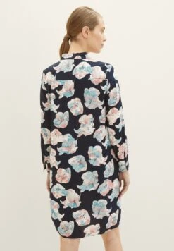 Tom Tailor FliessendesAbito A CamiciaTie Dye Flower Design Donna Vestiti TO221C0RJ-Q11