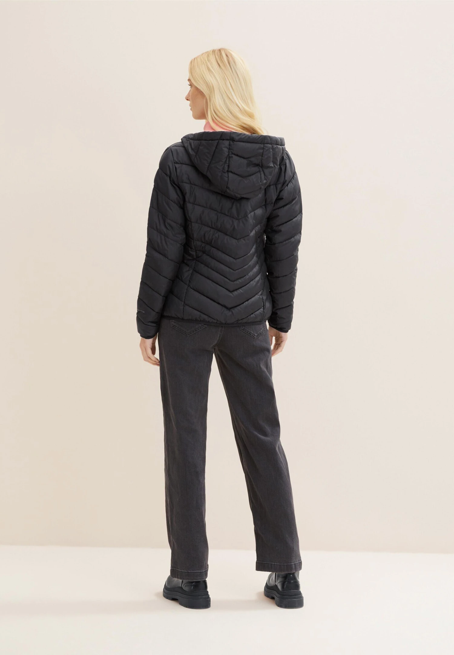 TOM TAILOR Denim Lightweight Quilted JacketGiacca Da Mezza StagioneDeep Black Donna Giacche E Blazer TO721U04Q-Q11 5 TOM TAILOR Denim Lightweight Quilted JacketGiacca Da Mezza StagioneDeep Black Donna Giacche E Blazer TO721U04Q-Q11 - immagine 3