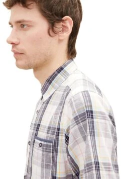 Tom Tailor Mit KaromusterCamiciaMehrfarbig Uomo Camicie TO222D107-T11 -Tom Tailor d26b0ea71e654311804f6f055b705fe0