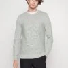 Tom Tailor Basic Strcutred MaglioneLight Soft Grey Melange Uomo Maglieria TO222Q0NI-C11 -Tom Tailor d32415f59a3b42b187f744d0671d136e