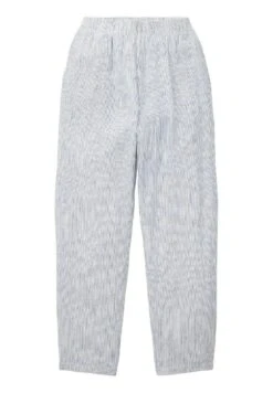 TOM TAILOR Denim Tapered Fit PantaloniWhite Blue Vertical Stripe Donna Pantaloni TO721A0BP-K11 -Tom Tailor d32c6b647318470eb531984d357c1e8d