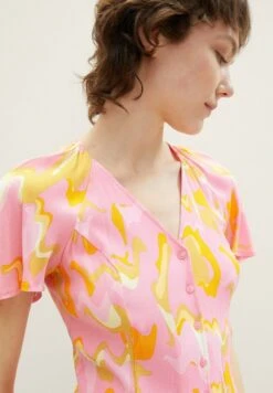 TOM TAILOR Denim CamicettaAbstract Pink Print Donna Camicie E Bluse TO721E0OI-J11 -Tom Tailor d3ecd8b9eed54116bb5d702da154763e