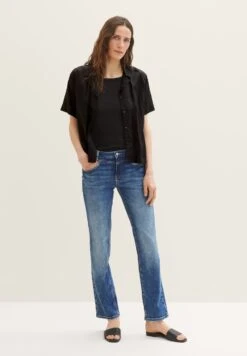 Tom Tailor Alexa StraightJeans A SigarettaMid Stone Wash Denim Donna Jeans TO221N0BW-K12 -Tom Tailor d4727cb728664c8d91e5db55f06c8ea7