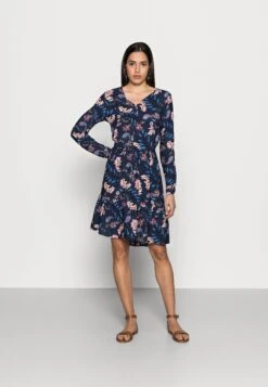 Tom Tailor Dress With FlounceVestito EstivoNavy Donna Vestiti TO221C0L4-T11