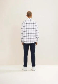 Tom Tailor CamiciaOff White Colorful Check Uomo Camicie TO222D0YV-A11 -Tom Tailor d4b896e708794a41ae2b3255ab5d2d8c