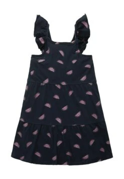 Tom Tailor Mit Allover-PrintVestito Di MaglinaDark Blue Pink Melon Print Bambini Vestiti TO223F0D2-K11