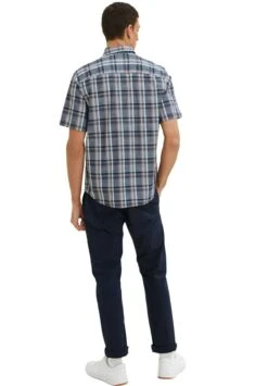 Tom Tailor Mit Karomuster - Camicia - Navy Colorful Check -Tom Tailor d602a94344714ff1ac74dfe40c4930ef