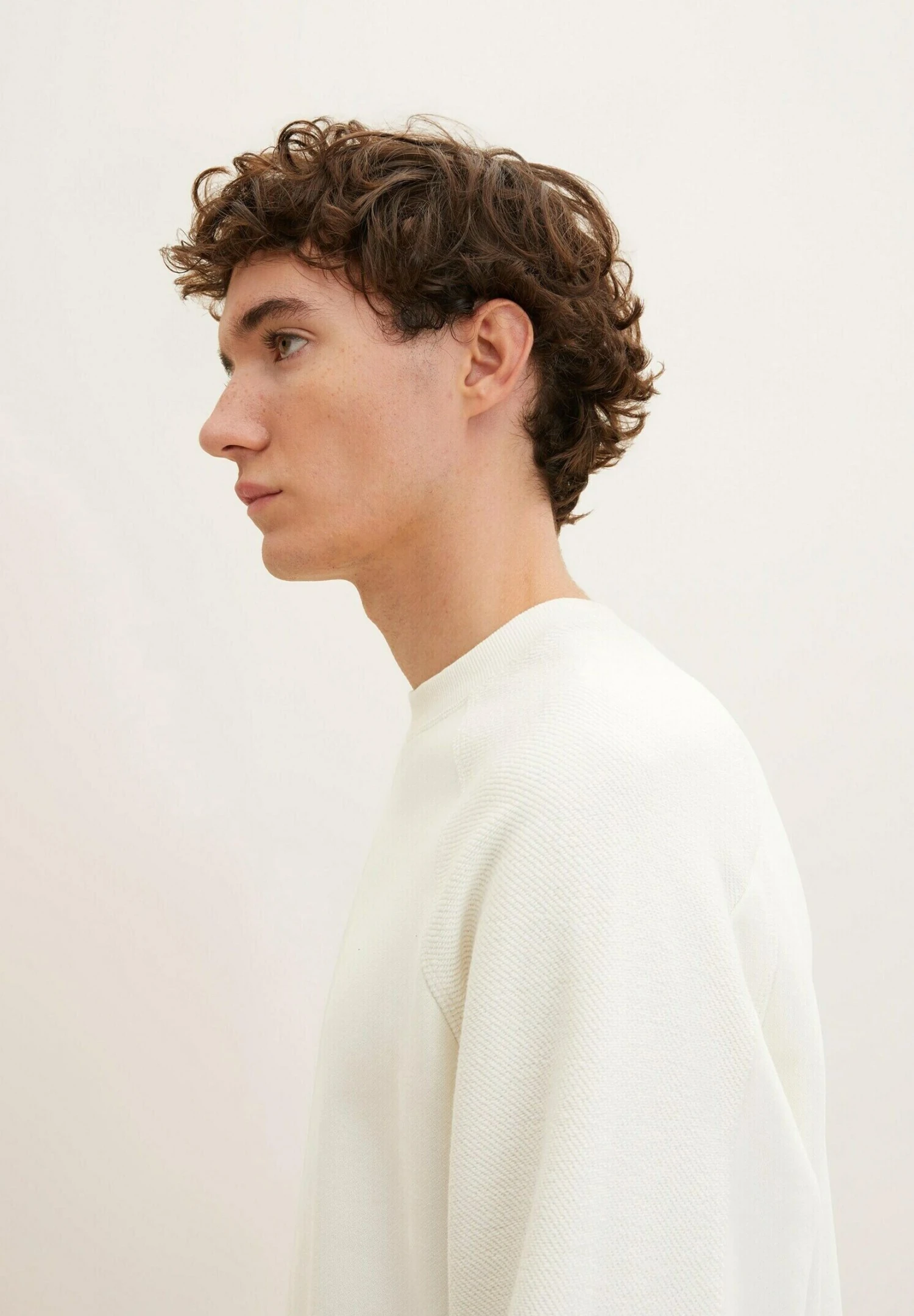 TOM TAILOR Denim Denim StrickMaglioneSoft Light Beige Uomo Maglieria TO722Q0BL-B11 6 TOM TAILOR Denim Denim StrickMaglioneSoft Light Beige Uomo Maglieria TO722Q0BL-B11 - immagine 4