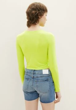 TOM TAILOR Denim Curved RouchingMaglietta A Manica LungaNeon Lime Donna T-shirt E Top TO721D11M-E11 10 TOM TAILOR Denim Curved RouchingMaglietta A Manica LungaNeon Lime Donna T-shirt E Top TO721D11M-E11 -Tom Tailor d778b97fe8a44d0fbd9c590f0f9976db