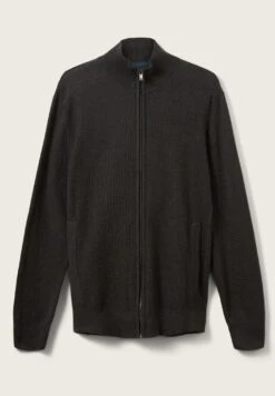 Tom Tailor Cardigan - Black Grey Melange -Tom Tailor d7eccb62b9a6474497cce623edeeba8e