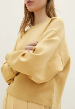 TOM TAILOR Denim Basic FelpaBrown Rice Donna Felpe TO721J0D9-O11 -Tom Tailor d89203d9702441f5b042dc0e0fc182e0