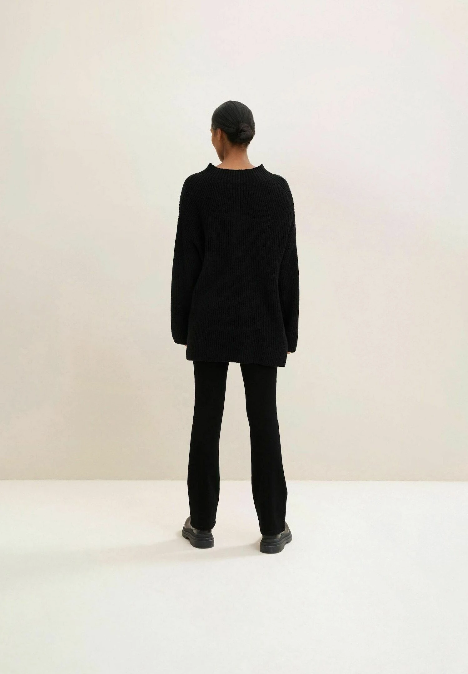 Tom Tailor Langer Mit StrMaglioneDeep Black Donna Maglieria TO221I0T0-Q11 5 Tom Tailor Langer Mit StrMaglioneDeep Black Donna Maglieria TO221I0T0-Q11 - immagine 3