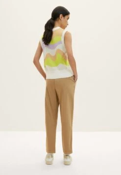 Tom Tailor Paperbag Mit AbnähernChinoSplashed Clay Beige Donna Pantaloni TO221A0IS-O11 12 Tom Tailor Paperbag Mit AbnähernChinoSplashed Clay Beige Donna Pantaloni TO221A0IS-O11 -Tom Tailor d978d026240249e9b702a89972feeff2