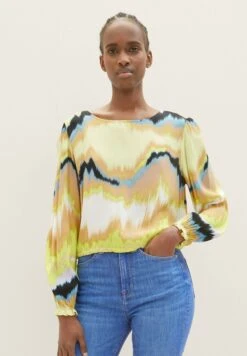 TOM TAILOR Denim Mit RückenschlitzCamicettaNew Batik Print Donna Camicie E Bluse TO721E0OB-E11