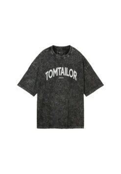 TOM TAILOR Denim Mit PrintT-Shirt Con StampaBlack Uomo T-shirt E Polo TO722O1BH-Q11