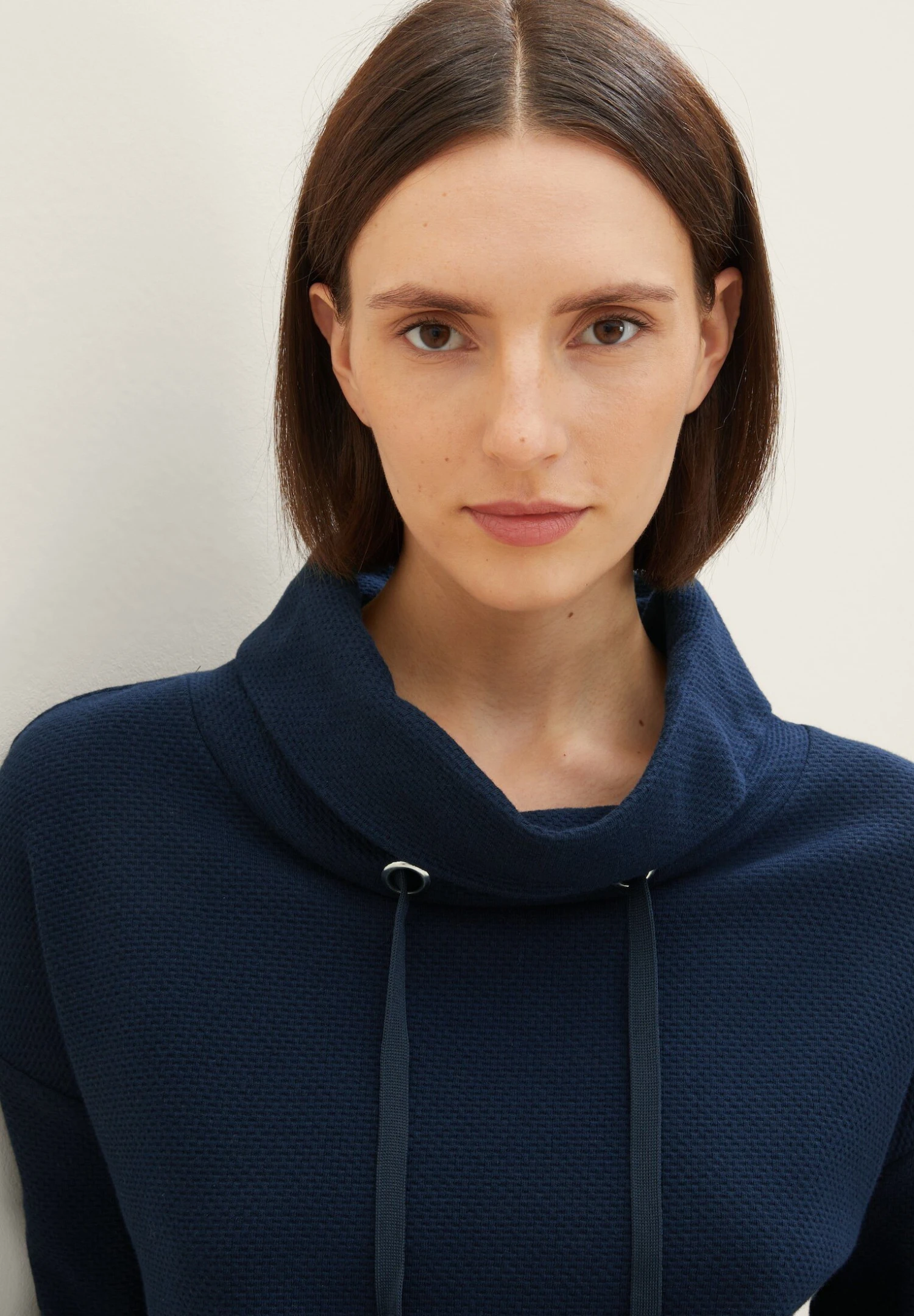 Tom Tailor StructureFelpaSky Captain Blue Donna Felpe TO221J071-K11 6 Tom Tailor StructureFelpaSky Captain Blue Donna Felpe TO221J071-K11 - immagine 4