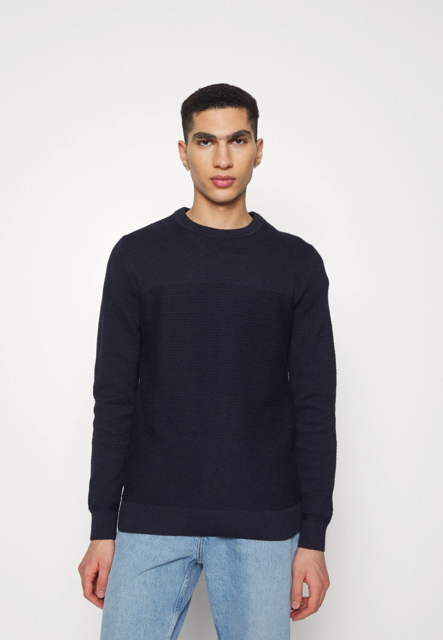 Tom Tailor Basic Strcutred- Maglione - Navy 3 Tom Tailor Basic Strcutred- Maglione - Navy