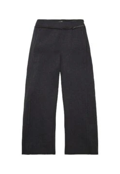 Tom Tailor Gemütliche Culotte PantaloniEvident Anthracite Melange Donna Pantaloni TO221A0HX-C11 -Tom Tailor de8e86d1e8c347cb85a59652a1264380