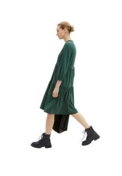Tom Tailor Mit VolantsVestito Di MaglinaPineneedle Green Donna Vestiti TO221C0QF-M11 -Tom Tailor df0597581b3a42479fbf040f31a162f9