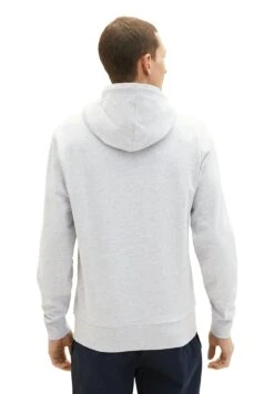 Tom Tailor PrintedFelpa Con CappuccioLight Stone Grey Melange Uomo Maglieria E Felpe TO222S0GX-C11 -Tom Tailor dfbeca2d417040e0b68ddeb2b3c7ad2c