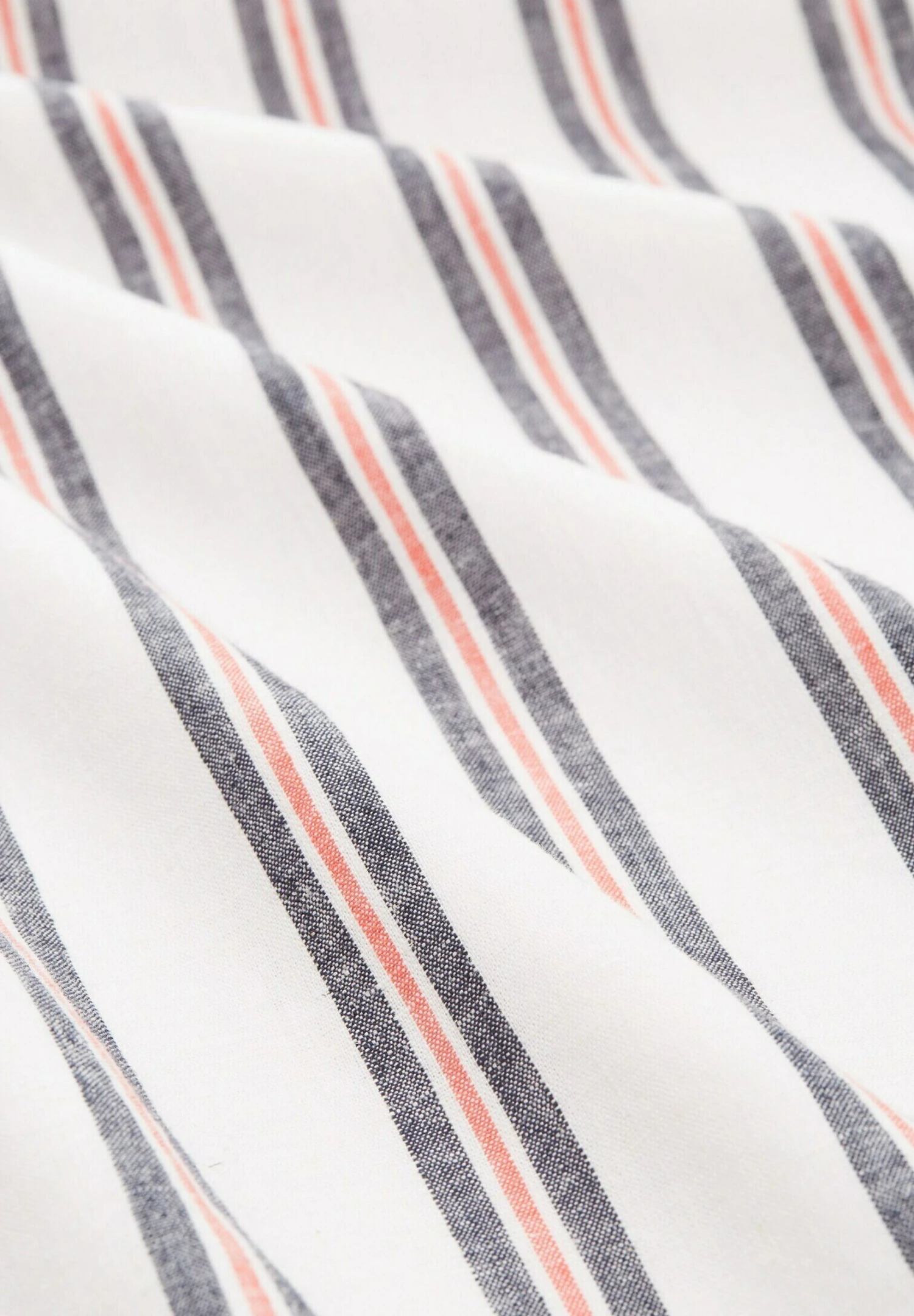 TOM TAILOR Denim Mit StreifenCamiciaWhite Navy Red Stripe Uomo Camicie TO722D0RU-A11 8 TOM TAILOR Denim Mit StreifenCamiciaWhite Navy Red Stripe Uomo Camicie TO722D0RU-A11 - immagine 6