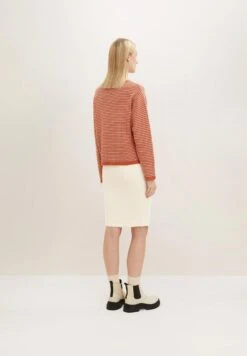 Tom Tailor Bubble StructureMaglioneRed Bubble Structure Donna Maglieria TO221I0R1-G11 -Tom Tailor e01c7aca41fc417490936501b110761c