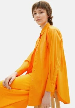 TOM TAILOR Denim Oversized ShirtCamiciaBright Mango Orange Donna Camicie E Bluse TO721E0NN-H11 -Tom Tailor e062b6fff0374a3999edd35051ab146a