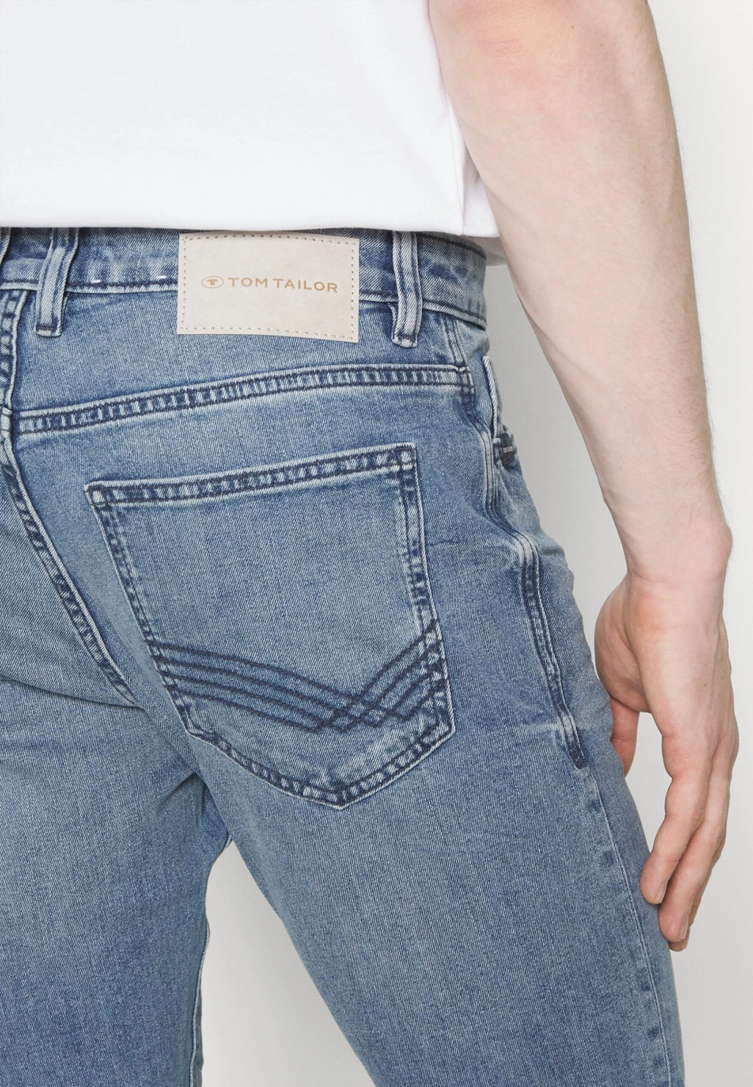 Tom Tailor Josh - Jeans Slim Fit - Super Stone Blue Denim 7 Tom Tailor Josh - Jeans Slim Fit - Super Stone Blue Denim - immagine 5