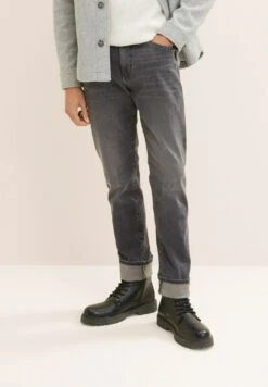 Tom Tailor JoshJeans A SigarettaUsed Mid Stone Grey Denim Uomo Jeans TO222G0B0-C11 -Tom Tailor e3f8816ec95848d5aa11297adc4d52b6