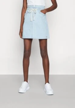 TOM TAILOR Denim Paperbag SkirtMinigonnaUsed Light Stone Blue Donna Gonne TO721B06X-K11