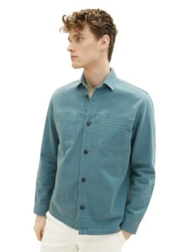 Tom Tailor Camicia - Deep Bluish Green