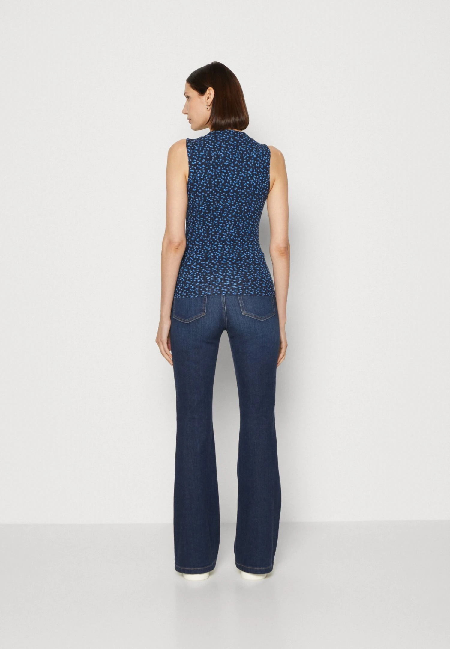 TOM TAILOR Denim MockneckTopNavy Blue Donna T-shirt E Top TO721D12Z-K11 5 TOM TAILOR Denim MockneckTopNavy Blue Donna T-shirt E Top TO721D12Z-K11 - immagine 3