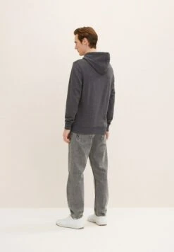 Tom Tailor Mit LogoFelpa Con CappuccioDark Grey Melange Uomo Maglieria E Felpe TO222S0GL-C11 -Tom Tailor e571825d151a445c945809f4613f4130