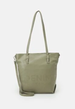 TOM TAILOR Denim Maylene - Shopping Bag - Sage