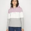 TOM TAILOR Denim Color Block HoodieFelpa Con CappuccioSoft Mauve Donna Felpe TO721J0CH-M11