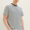 Tom Tailor Structured Stripe - T-Shirt Con Stampa - Navy 2 Tom Tailor Structured Stripe - T-Shirt Con Stampa - Navy -Tom Tailor e6fab04eaaa24f43a5bd39e963a86488