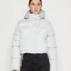 TOM TAILOR Denim Short Puffer JacketGiacca InvernaleBasic Light Grey Donna Giacche E Blazer TO721U054-C11