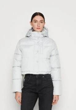 TOM TAILOR Denim Short Puffer JacketGiacca InvernaleBasic Light Grey Donna Giacche E Blazer TO721U054-C11
