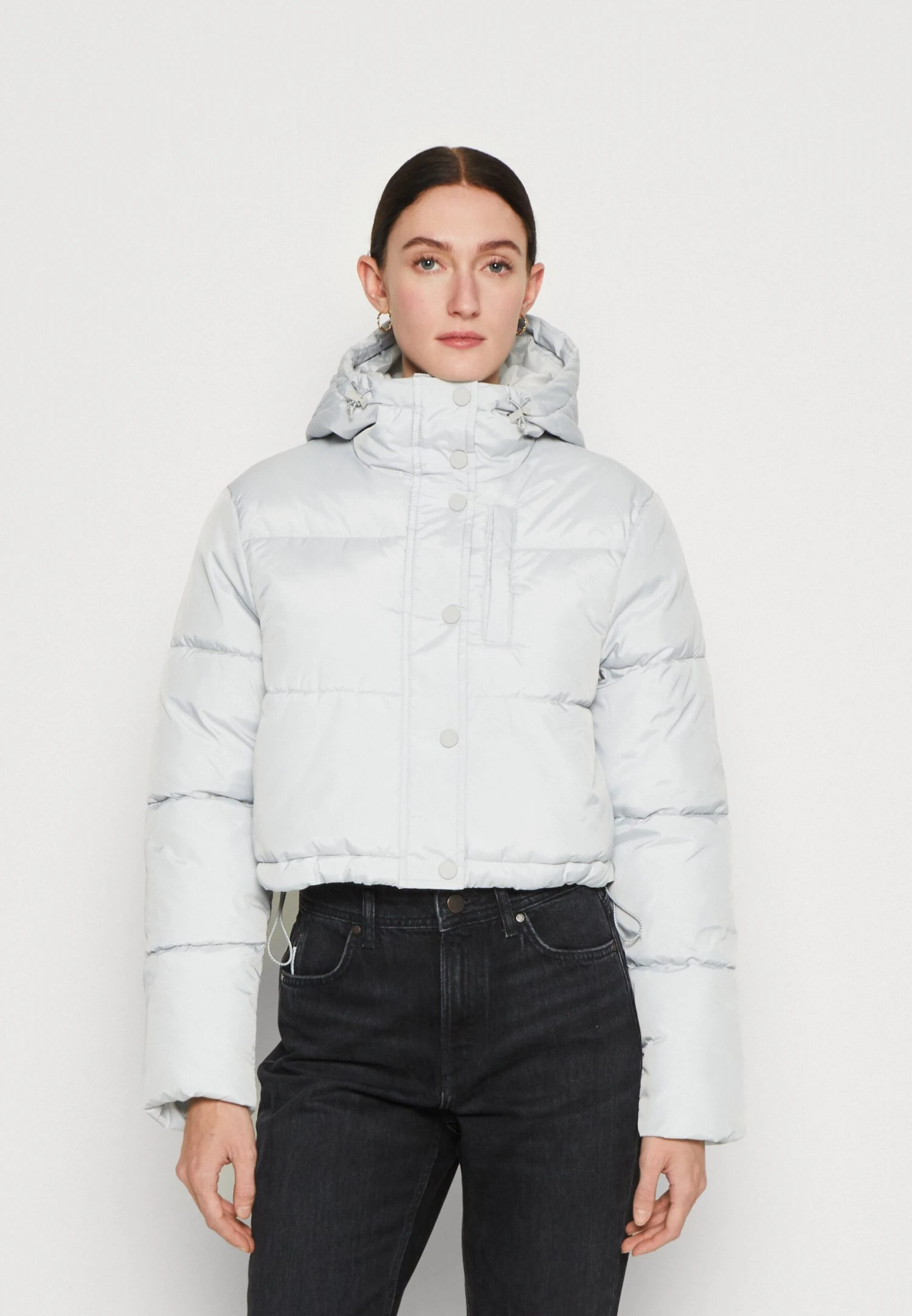 TOM TAILOR Denim Short Puffer JacketGiacca InvernaleBasic Light Grey Donna Giacche E Blazer TO721U054-C11 3 TOM TAILOR Denim Short Puffer JacketGiacca InvernaleBasic Light Grey Donna Giacche E Blazer TO721U054-C11