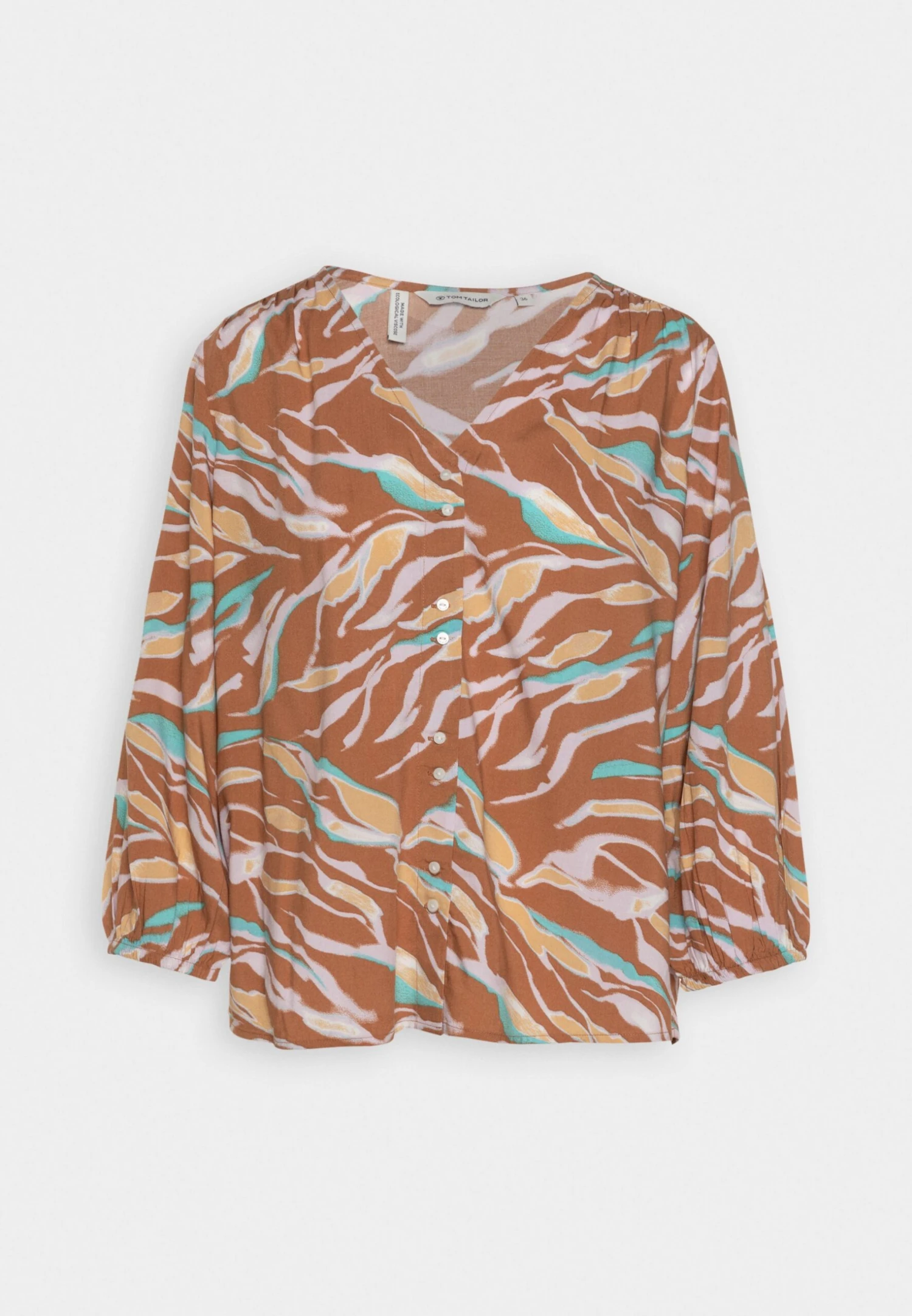 Tom Tailor CamicettaBrown Donna Camicie E Bluse TO221E14P-O11 6 Tom Tailor CamicettaBrown Donna Camicie E Bluse TO221E14P-O11 - immagine 4