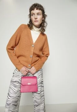 TOM TAILOR Denim V Neck CardiganCardiganRusty Amber Melange Donna Maglieria TO721I0I0-O11 -Tom Tailor e7dd370356fe42c8a3d5cbf83694b898