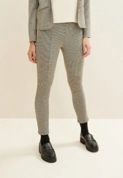 Tom Tailor Mit TeilungsnähtenPantaloniTarmac Beige Ck Check Design Donna Pantaloni TO221A0HV-C11 -Tom Tailor e7e99dc1babe40879f6de701fde2eb67