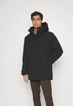 TOM TAILOR Denim Cappotto InvernaleBlack Uomo Cappotti TO722T07W-Q11