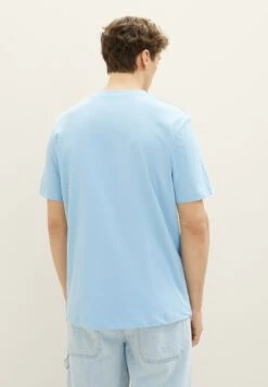 TOM TAILOR Denim T-Shirt BasicWashed Out Middle Blue Uomo T-shirt E Polo TO722O1AH-K12 -Tom Tailor e941f5cf176a4f3fb0cb03e3f3179538