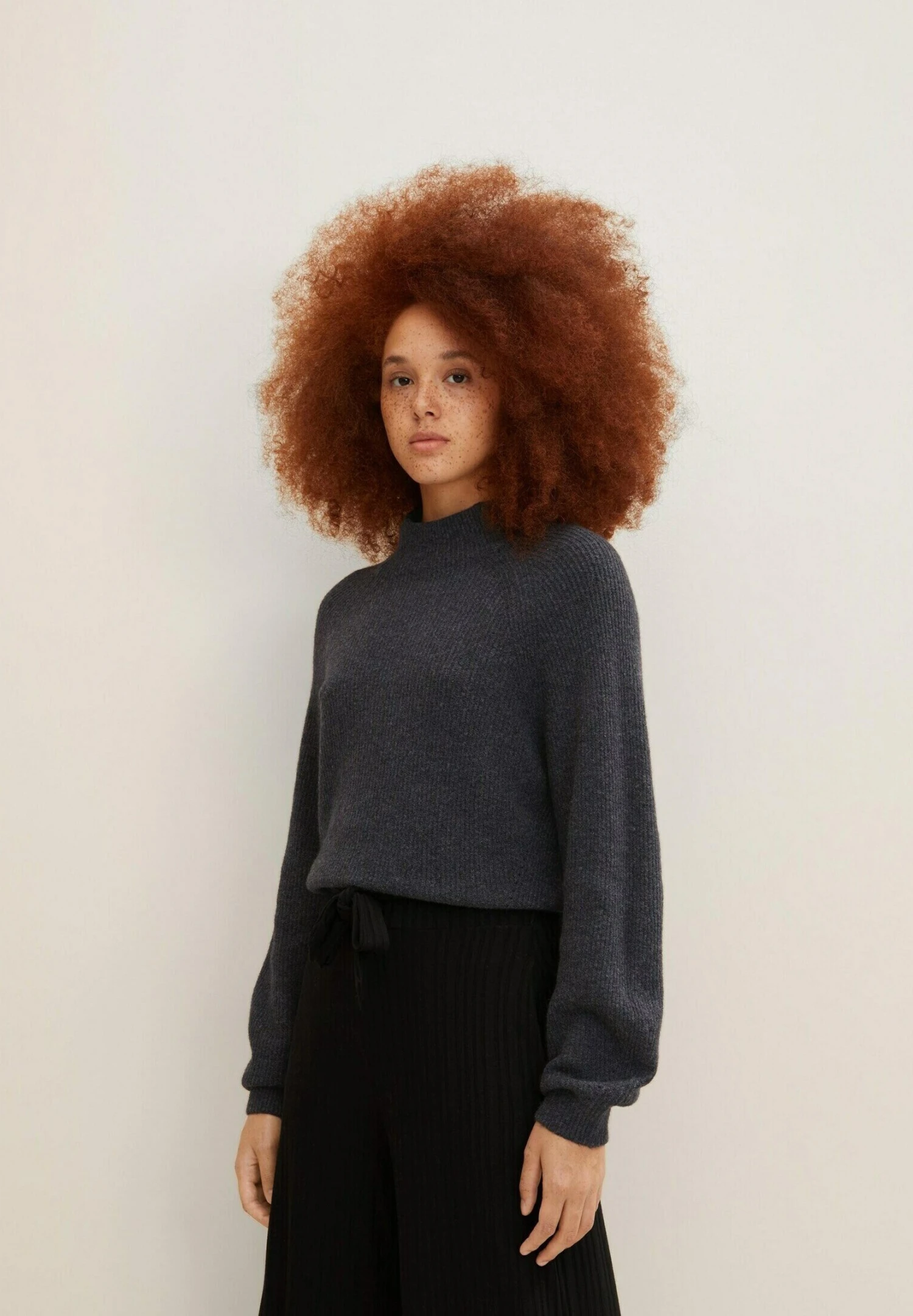 Tom Tailor MaglioneEvident Anthracite Melange Donna Maglieria TO221I0S3-C11 3 Tom Tailor MaglioneEvident Anthracite Melange Donna Maglieria TO221I0S3-C11