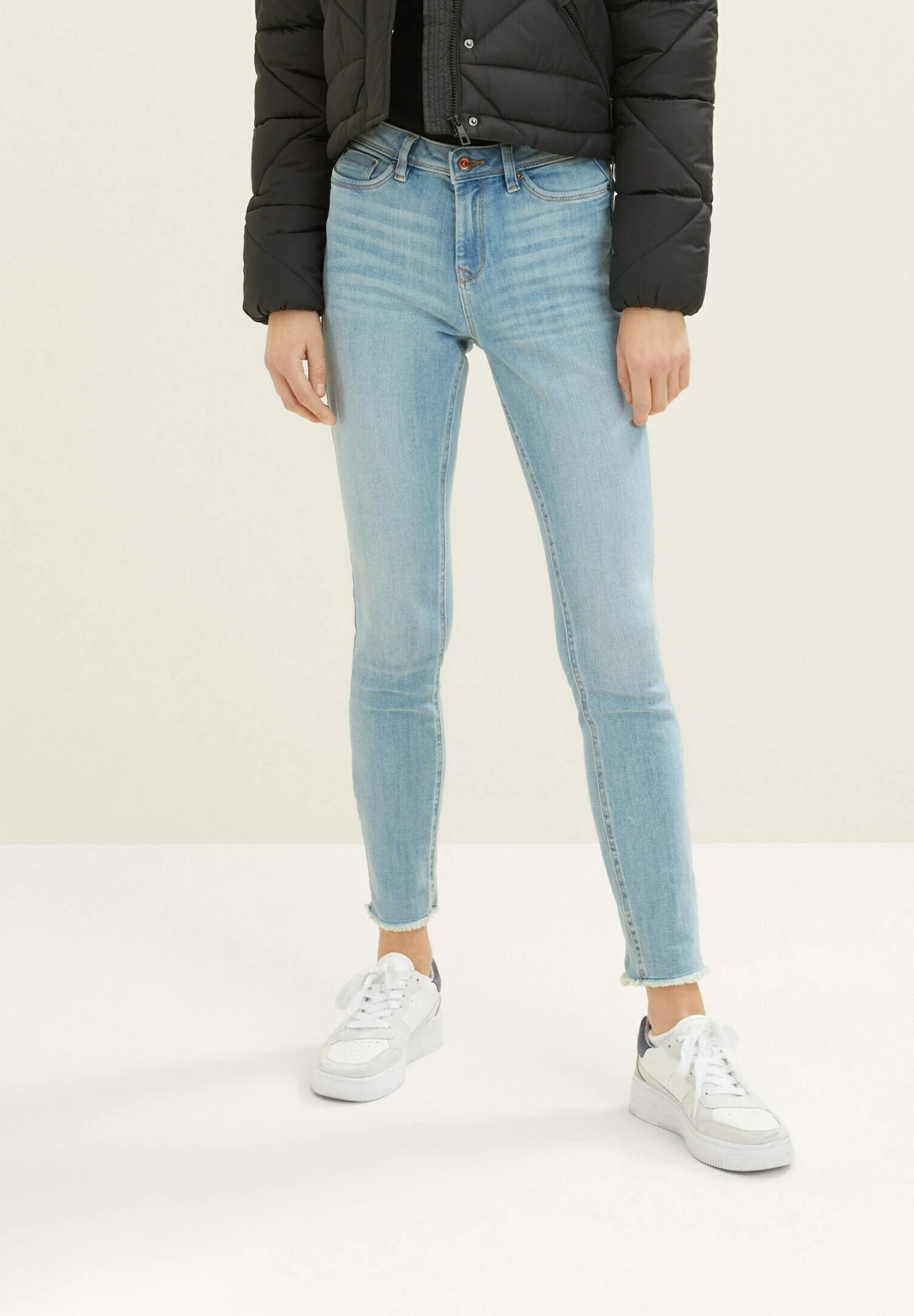 TOM TAILOR Denim JonaJeans Skinny FitUsed Light Stone Blue Denim Donna Jeans TO721N0AJ-K12 8 TOM TAILOR Denim JonaJeans Skinny FitUsed Light Stone Blue Denim Donna Jeans TO721N0AJ-K12 - immagine 6