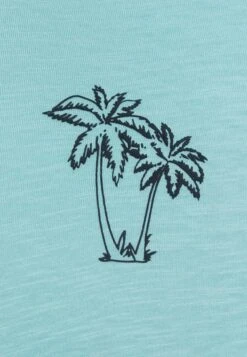 Tom Tailor StructuredT-Shirt Con StampaBlue Tibetan Stone Uomo T-shirt E Polo TO222O18Z-K11 -Tom Tailor ea03d49b163641ab8cc3632e948322e7