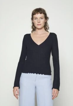 TOM TAILOR Denim Maglietta A Manica LungaSky Captain Blue Donna T-shirt E Top TO721D0ZP-K11